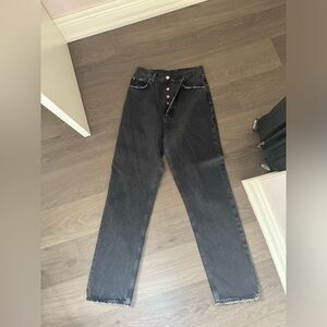 AGOLDE Classic Black Women's Jeans